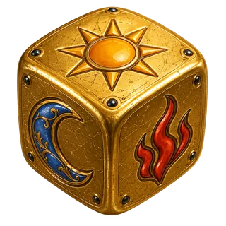Eclipse Gold dice